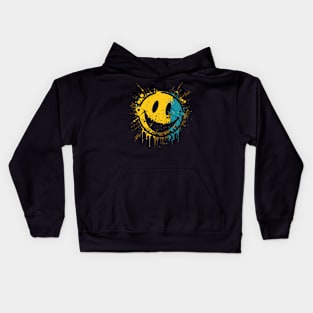 smiley splash Kids Hoodie